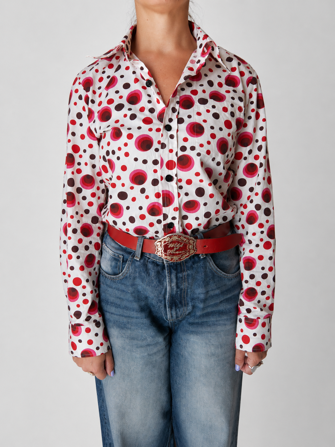 Polka dot shirt