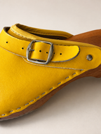 Grandmother’s Yellow Work Clogs
