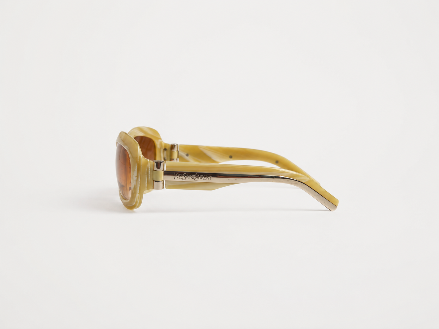 YSL 90s Amber Sunglasses