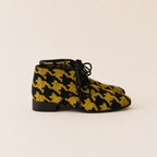 Pepito Mustard & Black Lace Ups