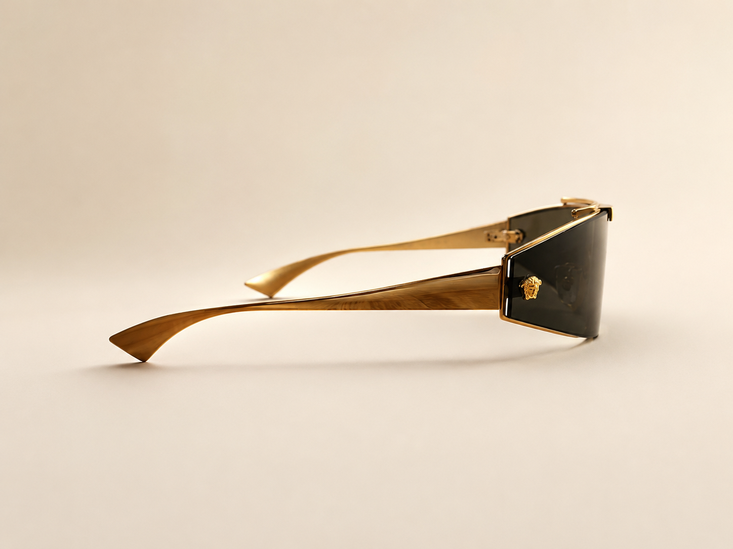 Versace Gold Shield sunglasses