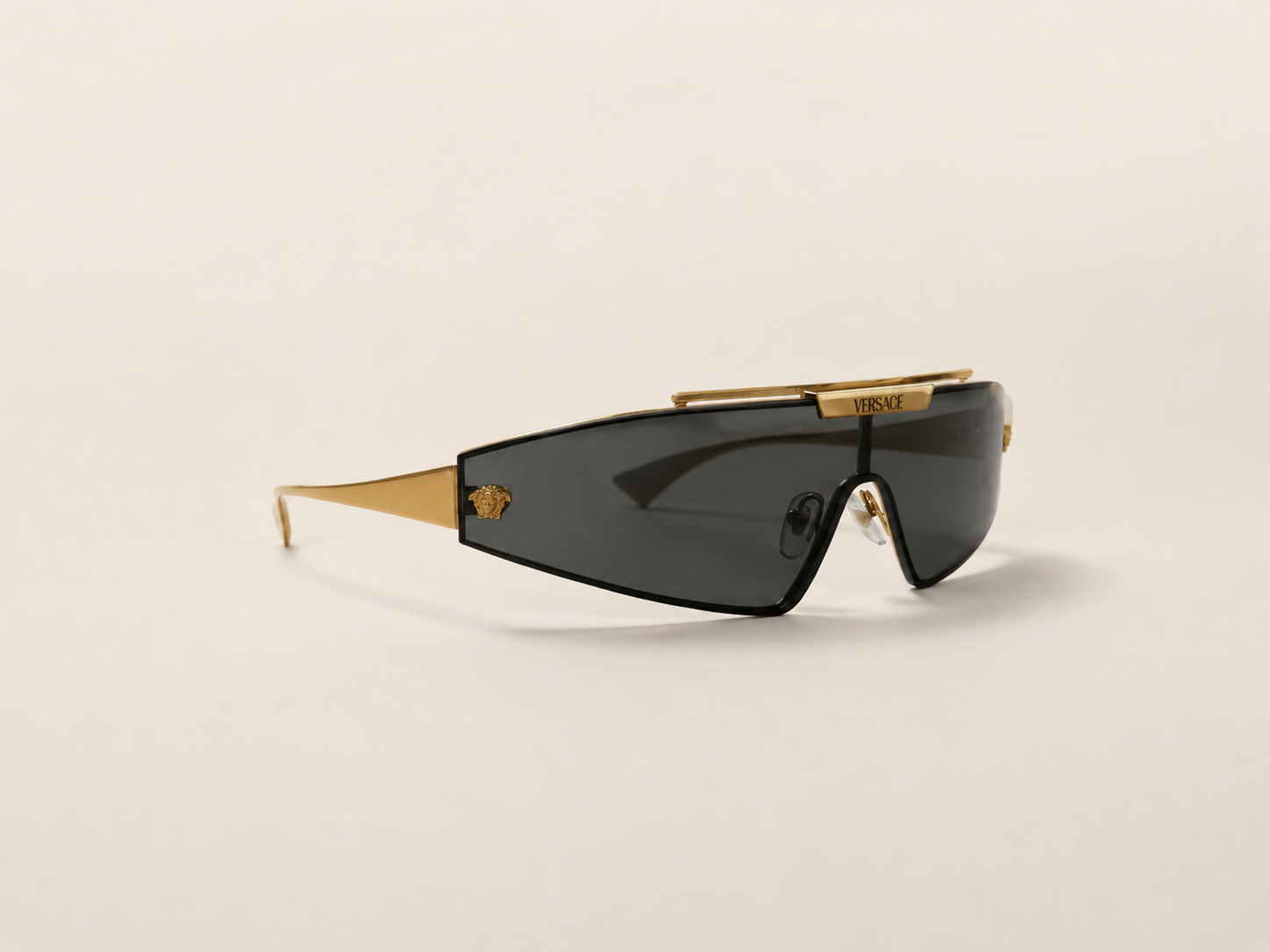 Versace Gold Shield sunglasses