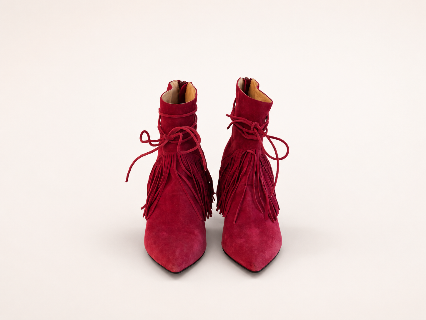 Flame Rose Stiletto Heel Boot