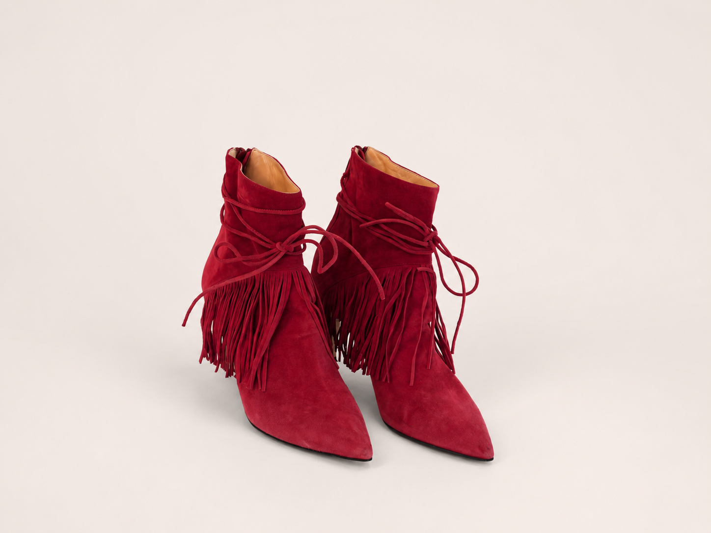 Flame Rose Stiletto Heel Boot