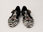 Zebra T-strap