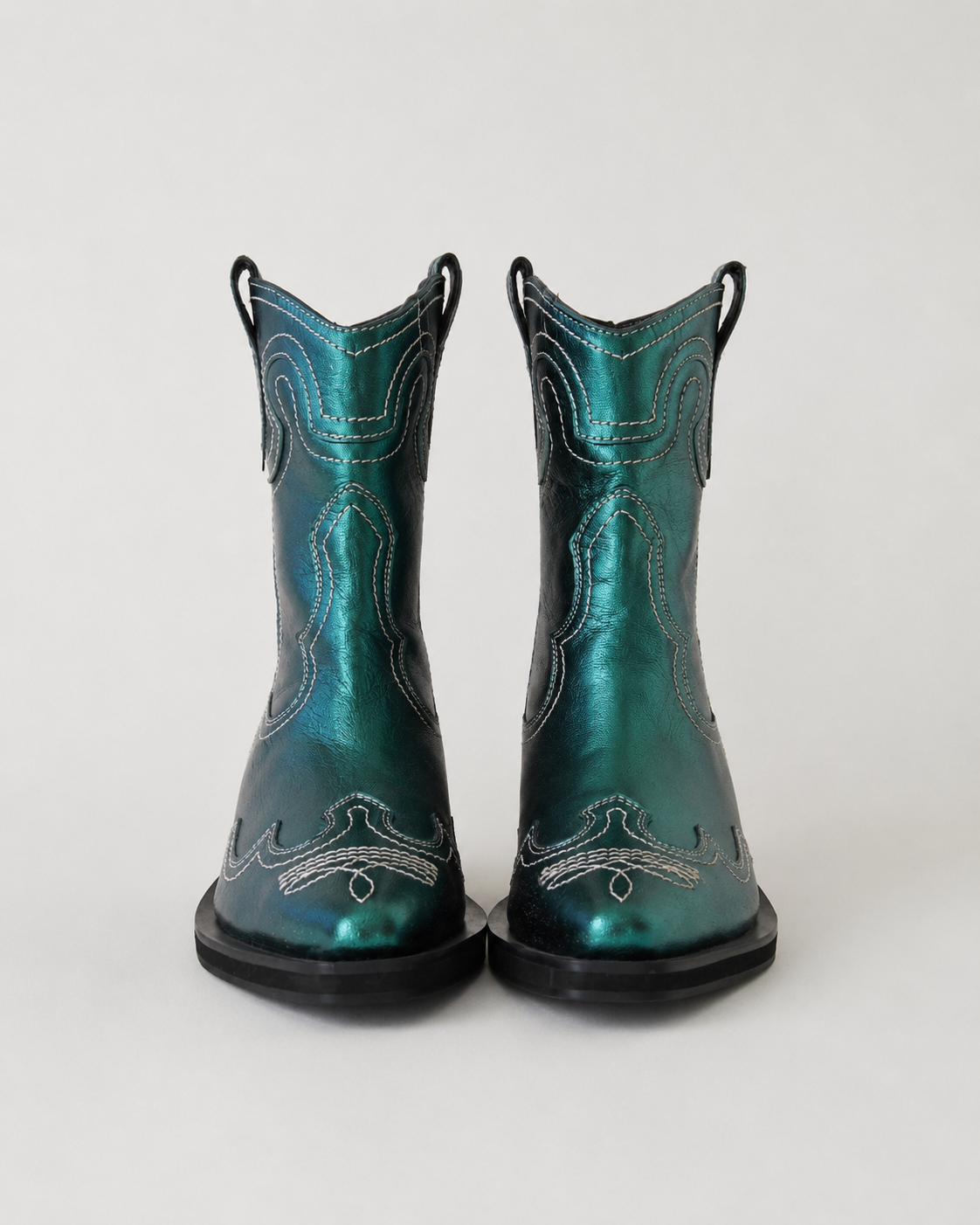 Green Metallic Rockers