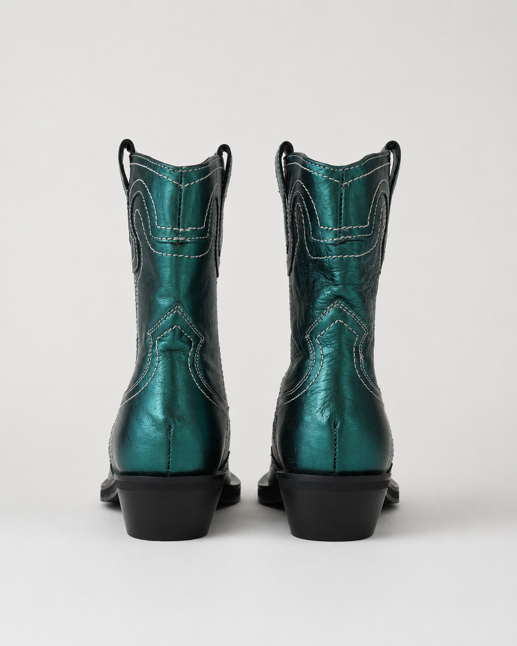 Green Metallic Rockers
