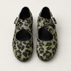 Moss Green Leopard