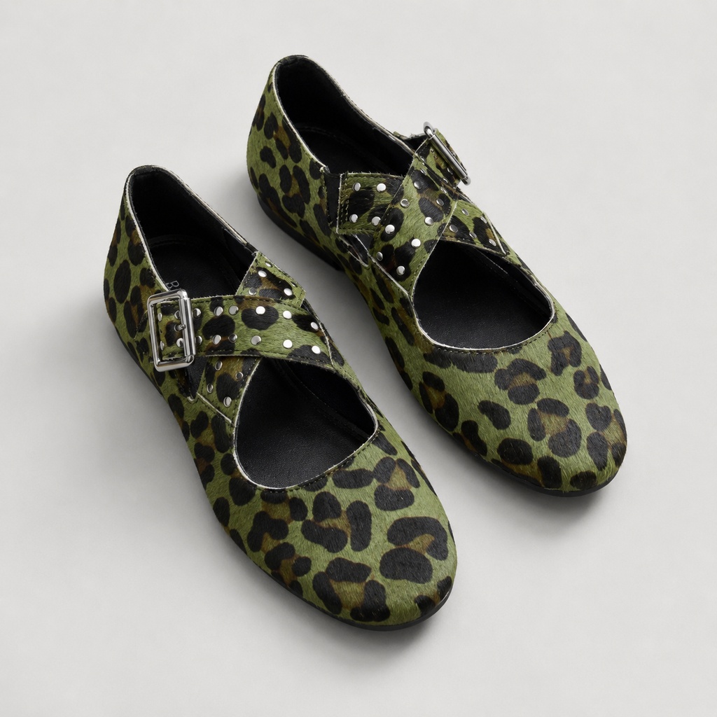 Moss Green Leopard