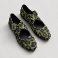 Moss Green Leopard
