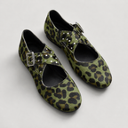 Moss Green Leopard