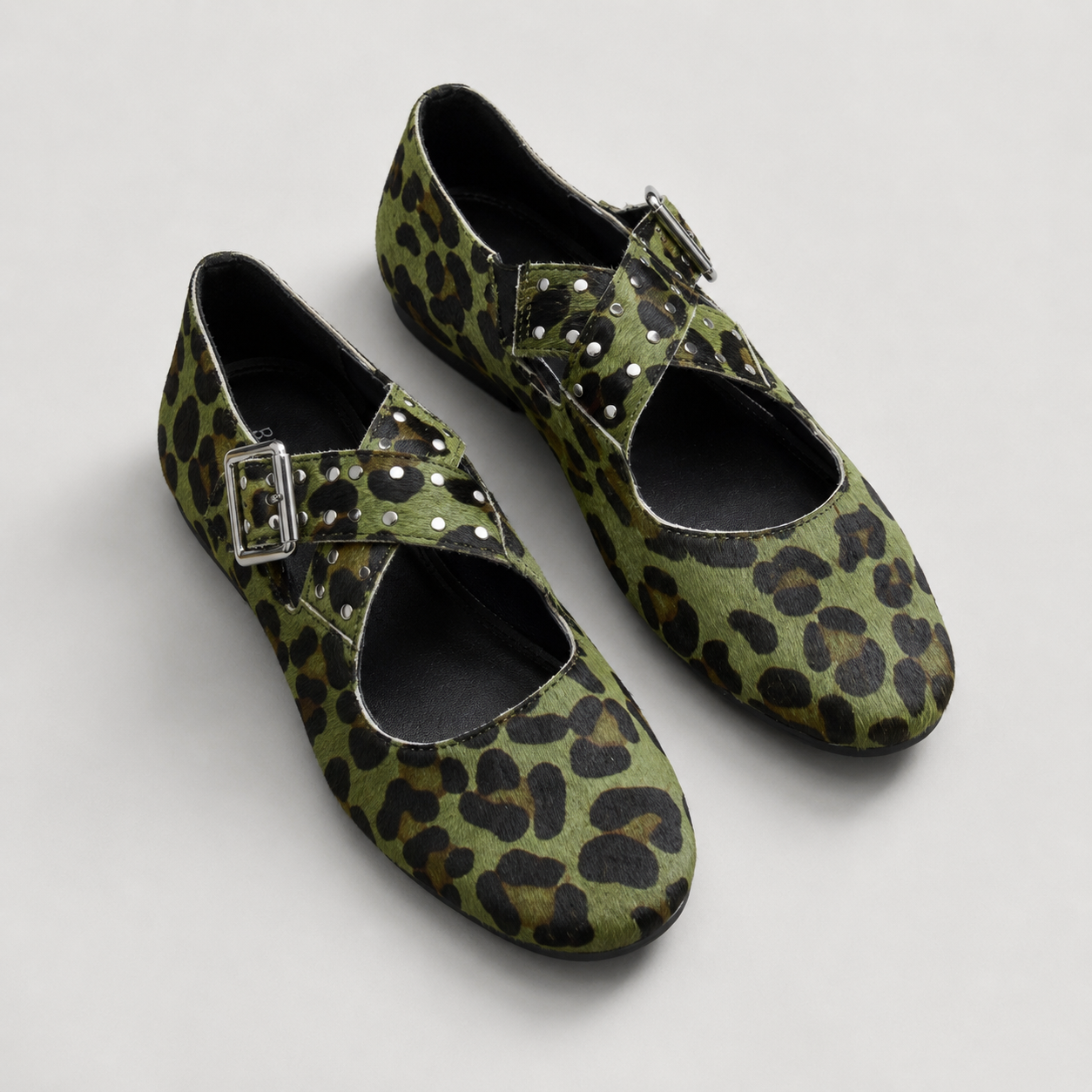 Moss Green Leopard