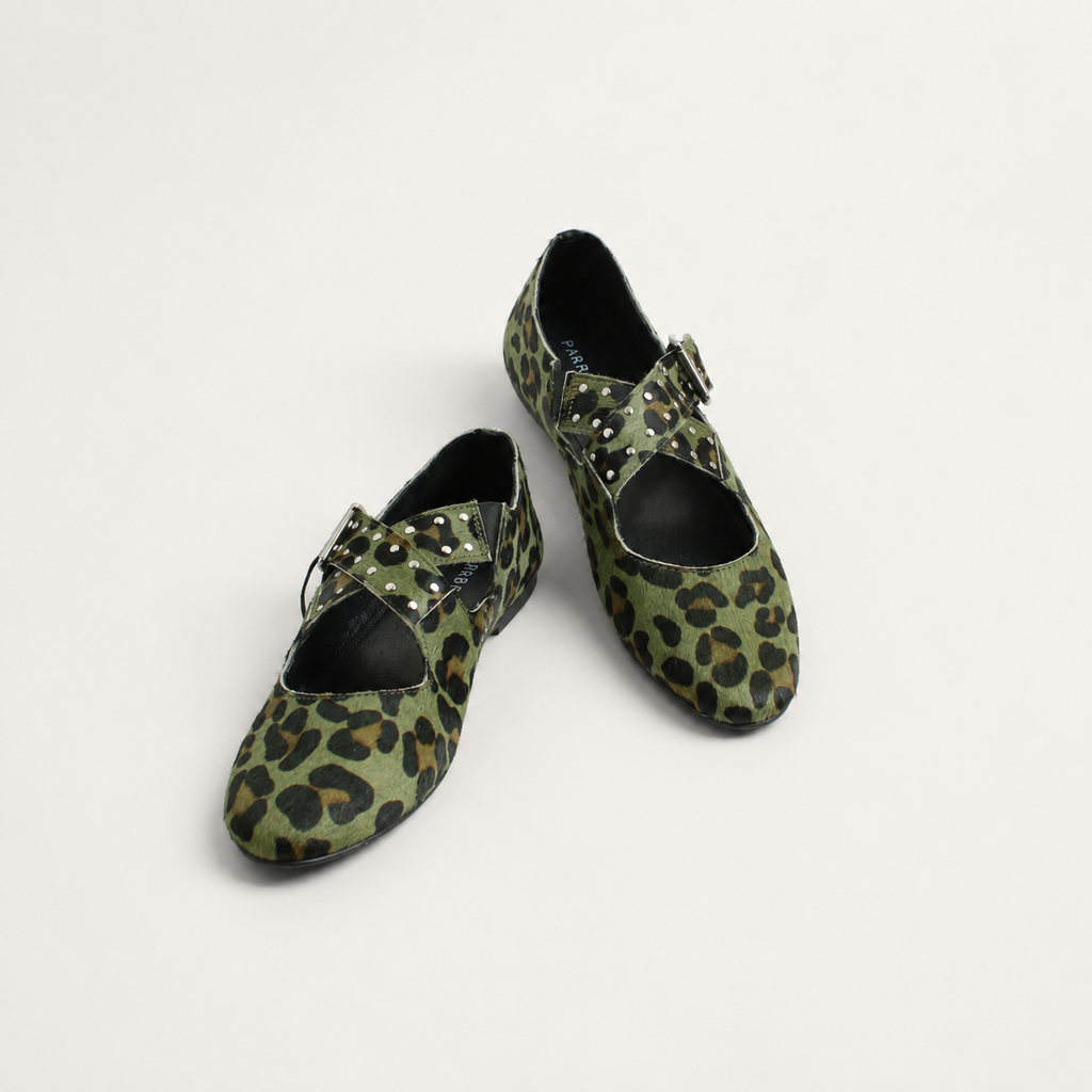 Moss Green Leopard