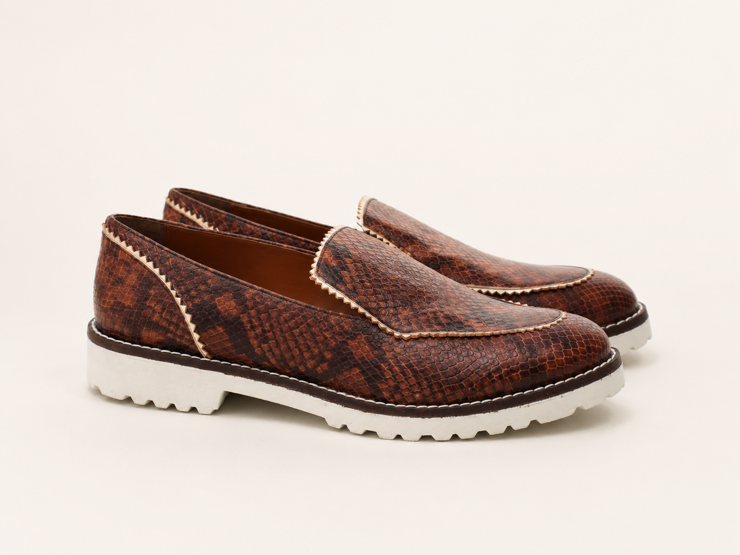 Snaky Loafers