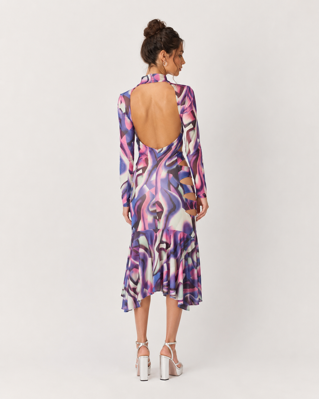 Luna Sheer Maxi Dress