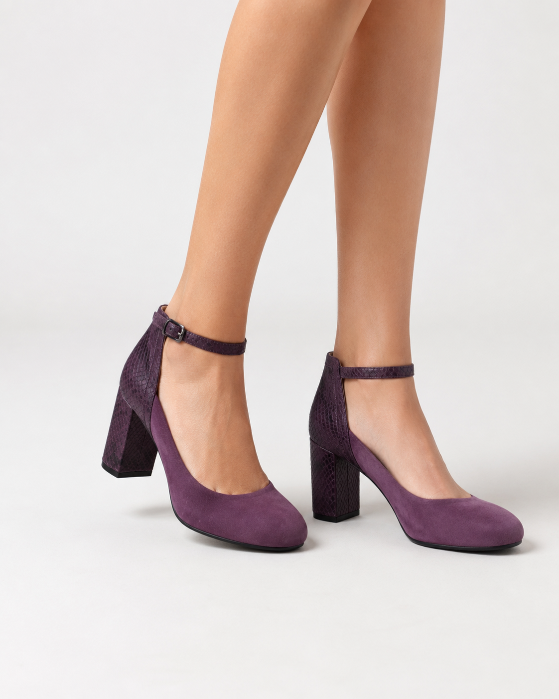Plum Mary Janes
