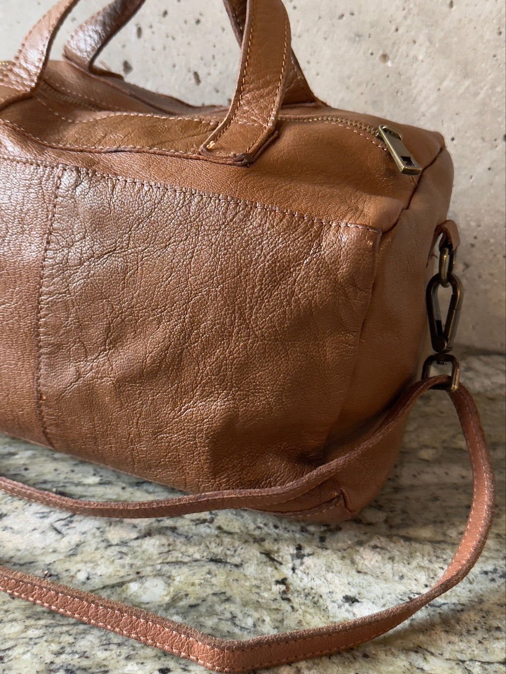 Brown Mini Duffel