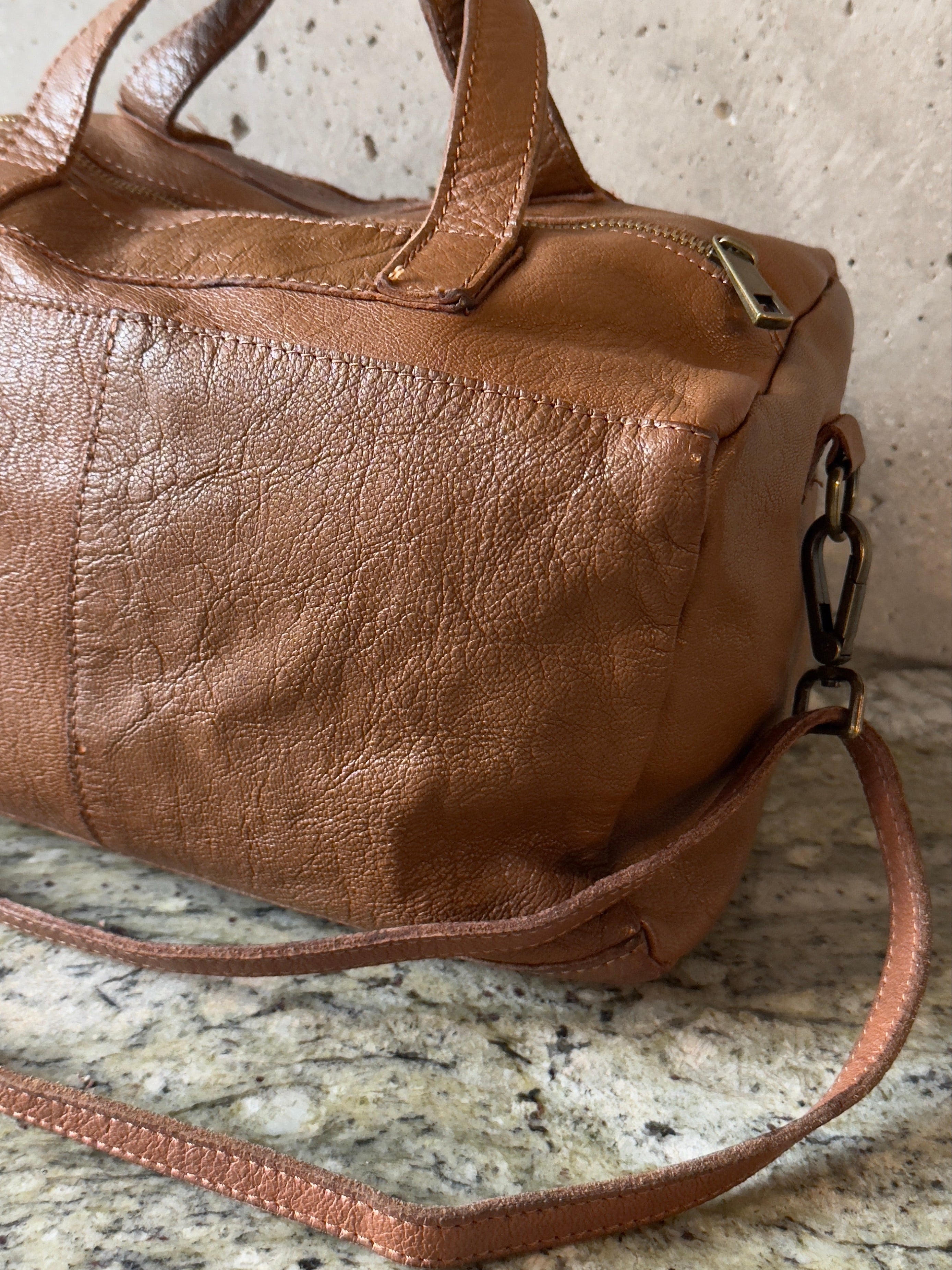 Brown Mini Duffel