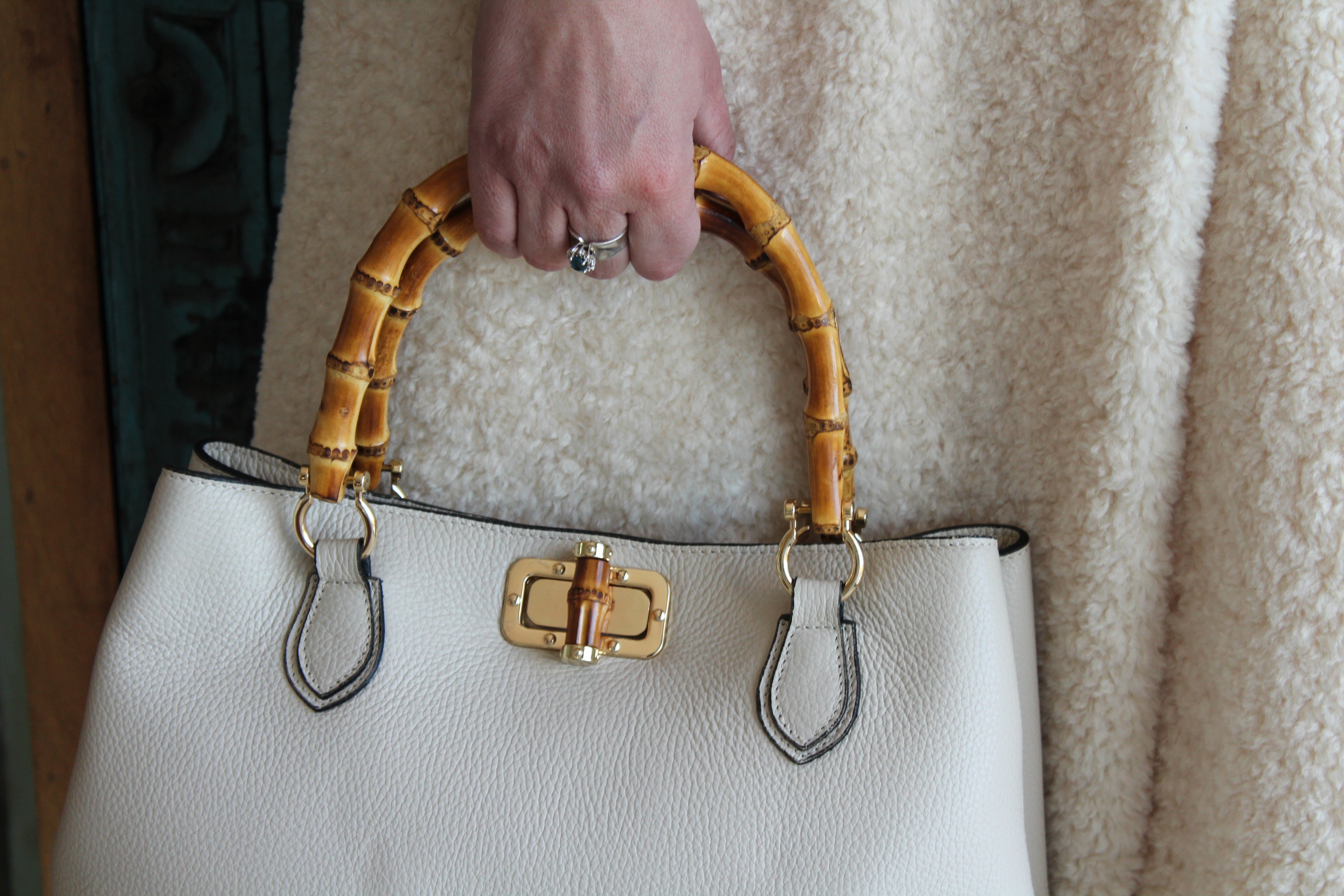 Bamboo Handle Bag