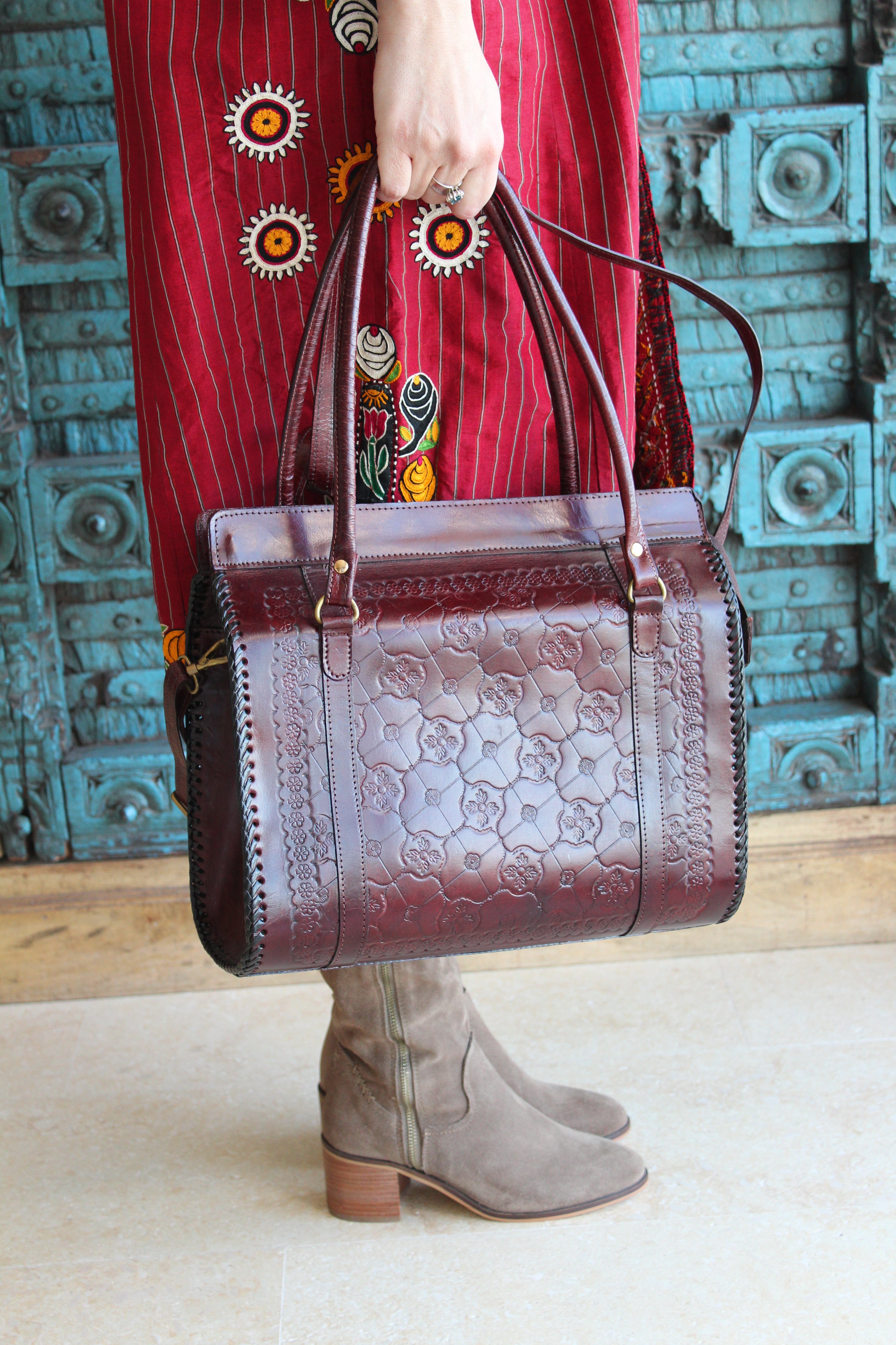 Burgundy Workbag
