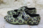 Moss Green Leopard
