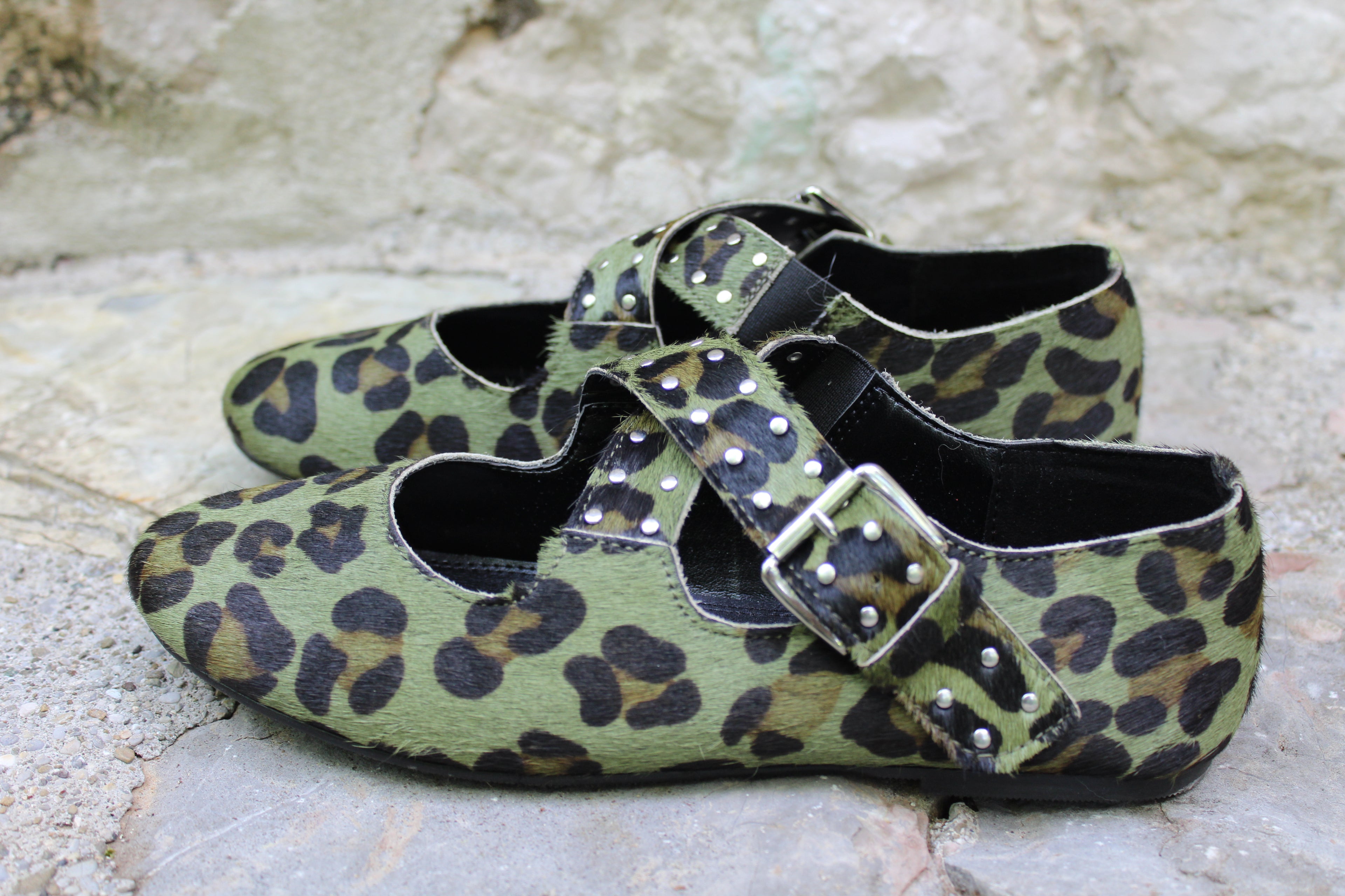 Moss Green Leopard